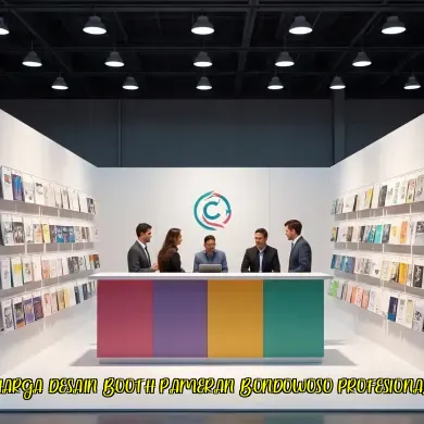 harga desain booth pameran bondowoso profesional